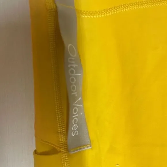 Outdoor Voices Yellow Leggings - Picture 8 of 16